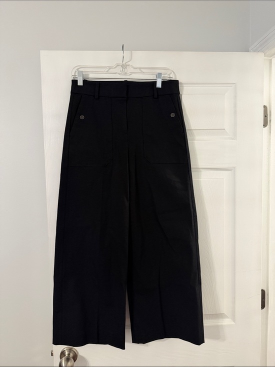 J. Crew Pants - J. Crew Black High-Waist Wide Leg Pants size 4 inseam 25” brand new